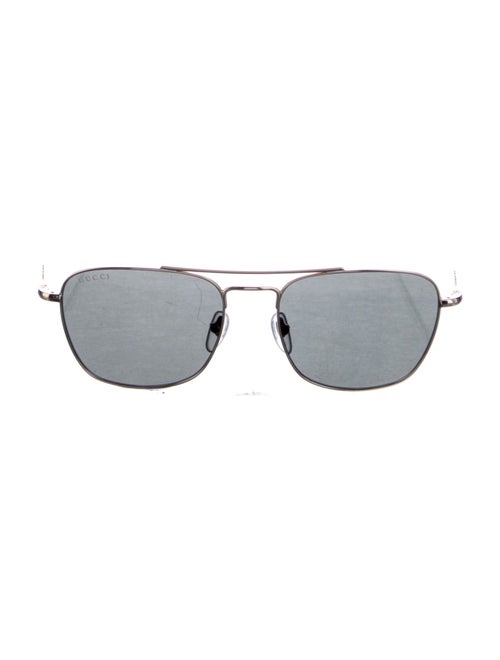 Gucci Interlocking G Logo Aviator Sunglasses