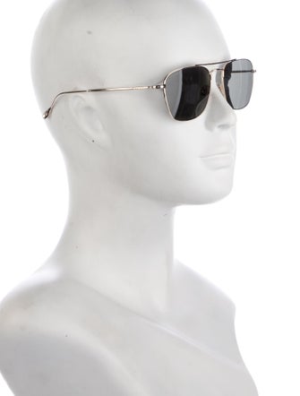 Gucci Interlocking G Logo Aviator Sunglasses