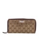 Gucci Bree Zip GG Canvas Wallet