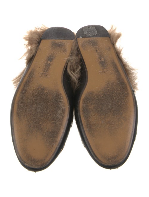 Gucci Horsebit Accent Leather Mules