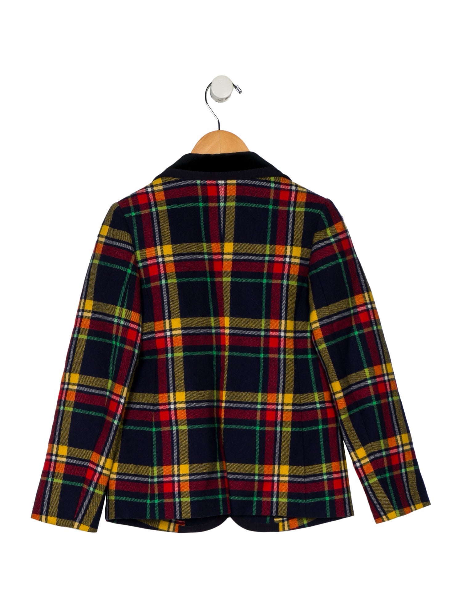 Gucci Boys Plaid Blazer