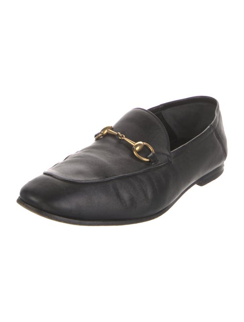 Gucci 1955 Horsebit Accent Leather Dress Loafers