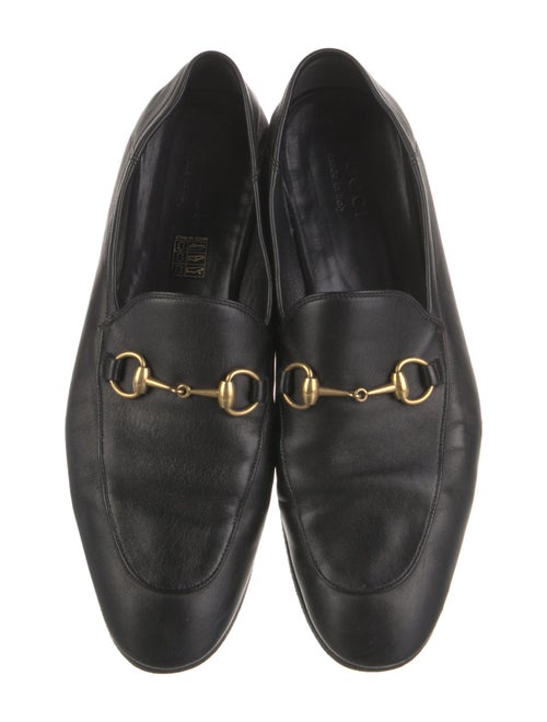 Gucci 1955 Horsebit Accent Leather Dress Loafers