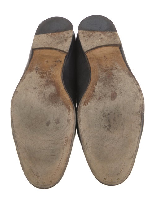 Gucci 1955 Horsebit Accent Leather Dress Loafers