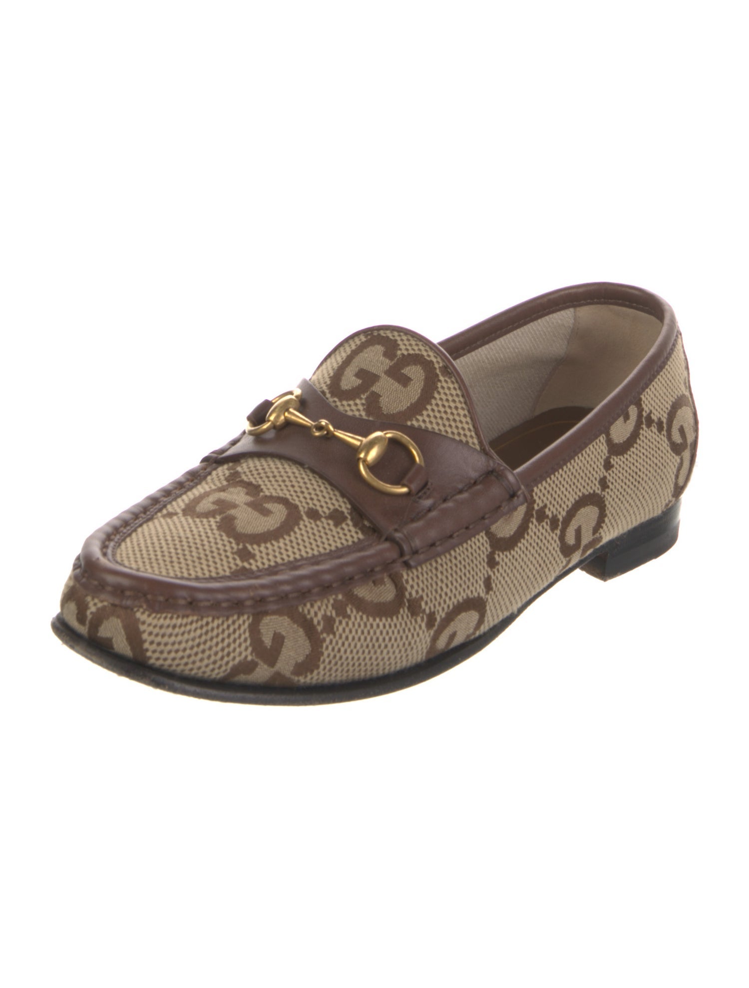 Gucci GG Canvas Canvas Loafers