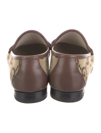 Gucci GG Canvas Canvas Loafers