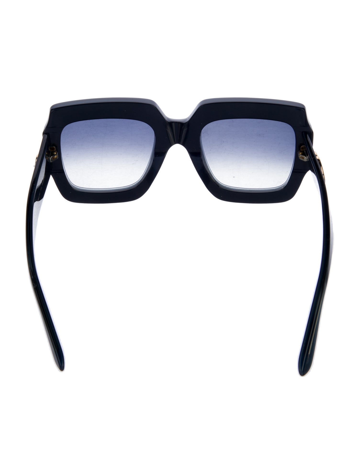 Gucci Interlocking G Logo Square Sunglasses