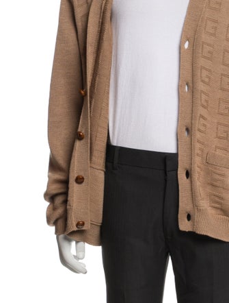 Gucci GG Logo Wool Cardigan