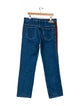 Gucci Web Accent Straight-Leg Jeans
