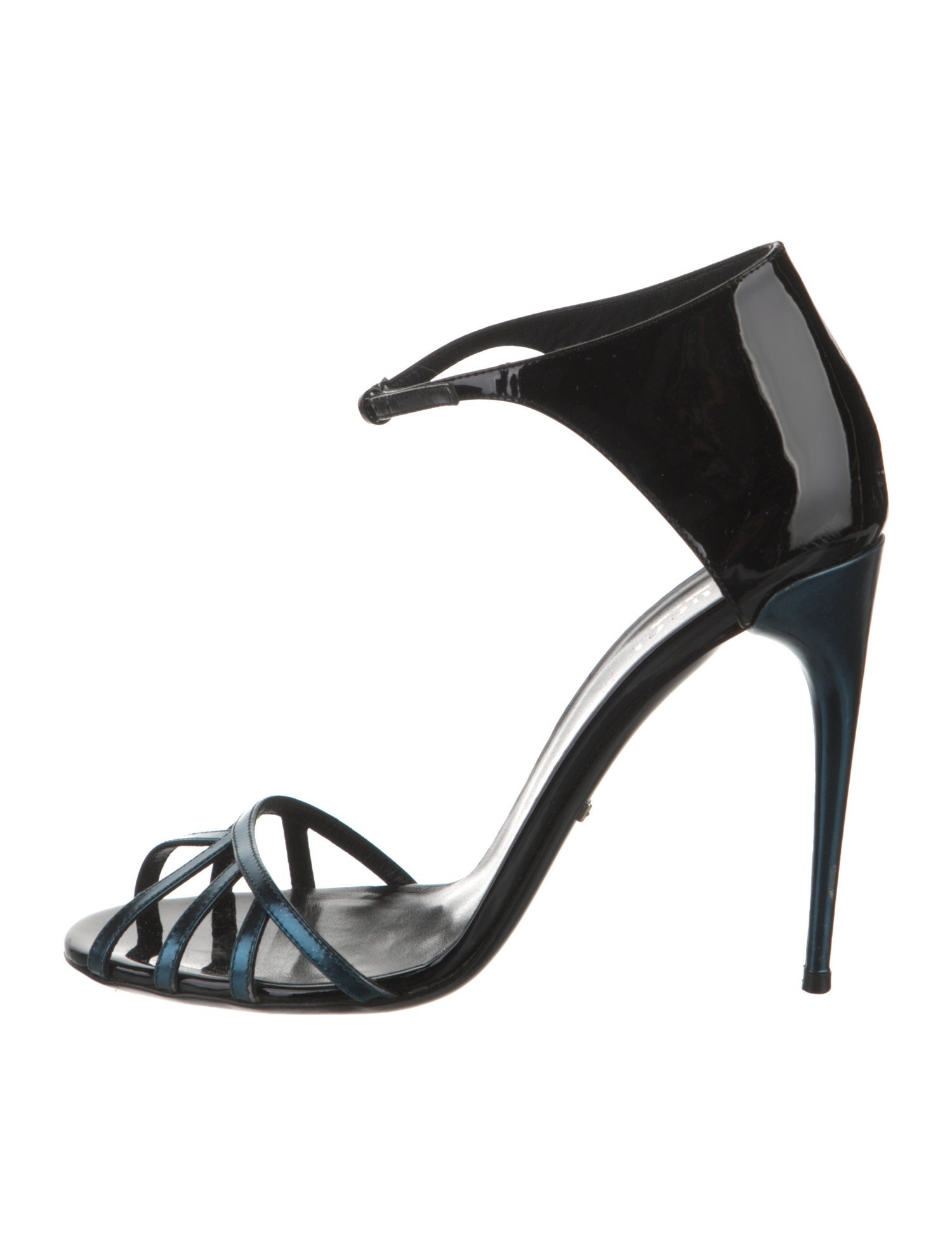 Gucci Patent Leather Sandals