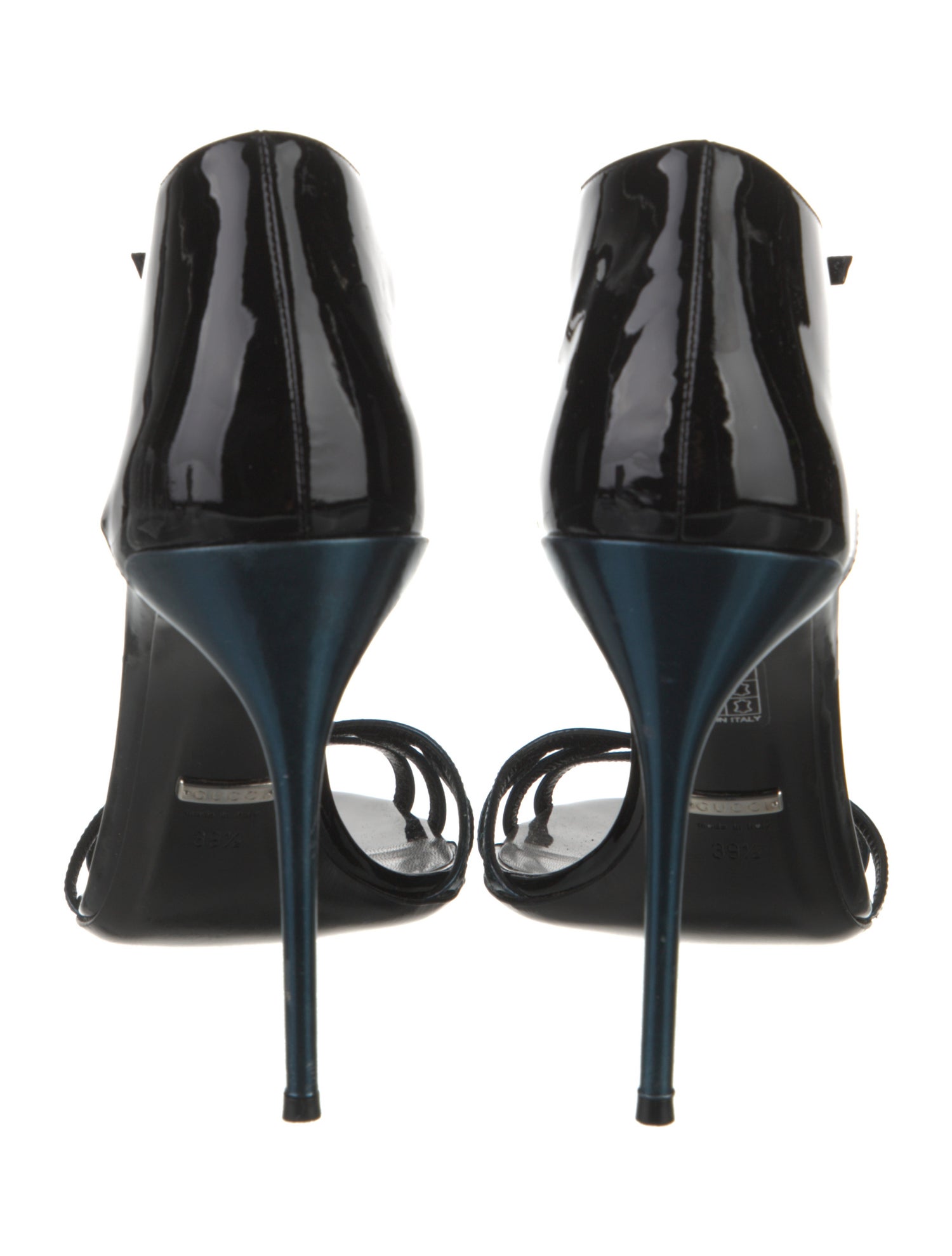 Gucci Patent Leather Sandals