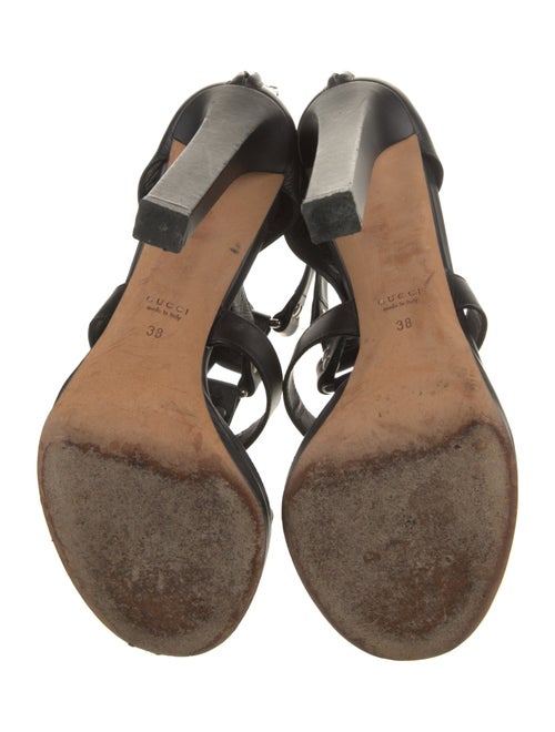 Gucci Leather Gladiator Sandals