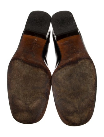 Gucci Horsebit Accent Patent Leather Loafers