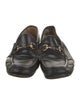 Gucci Horsebit Accent Leather Loafers
