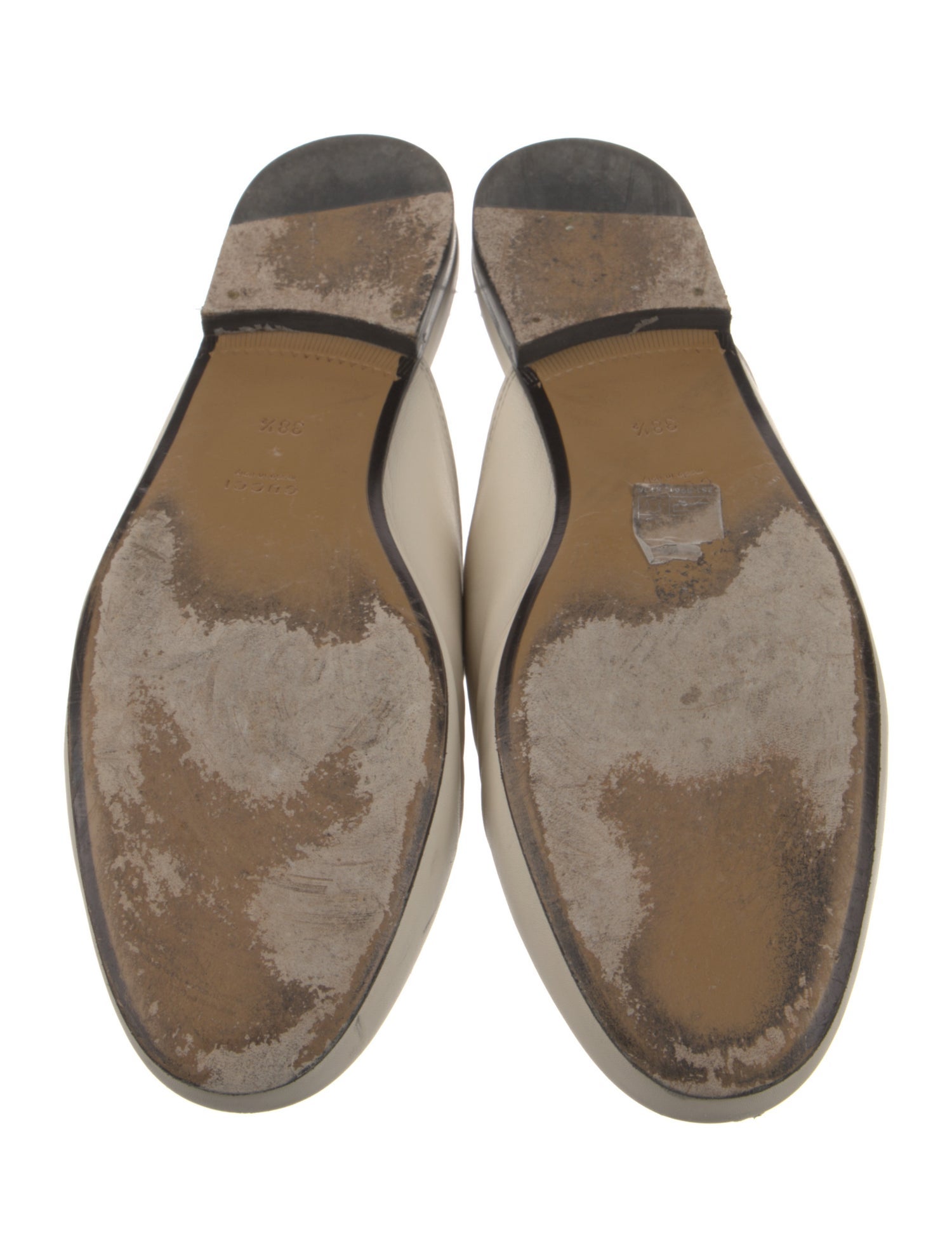 Gucci Horsebit Accent Leather Mules