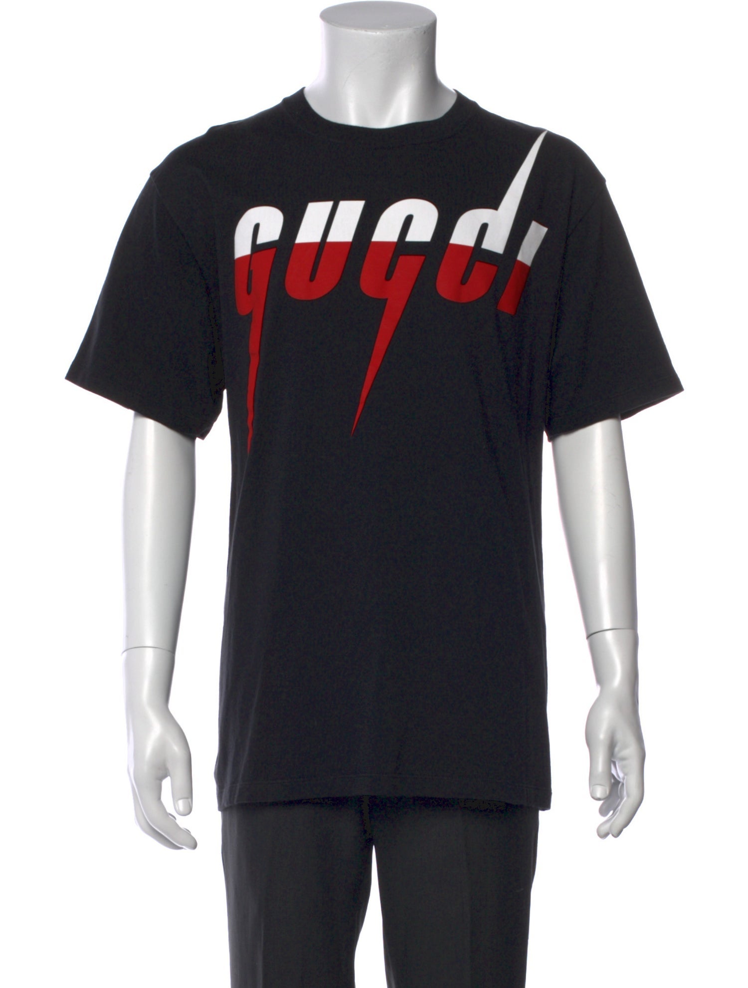 Gucci Graphic Print Crew Neck T-Shirt