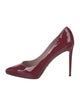 Gucci Interlocking G Logo Patent Leather Pumps
