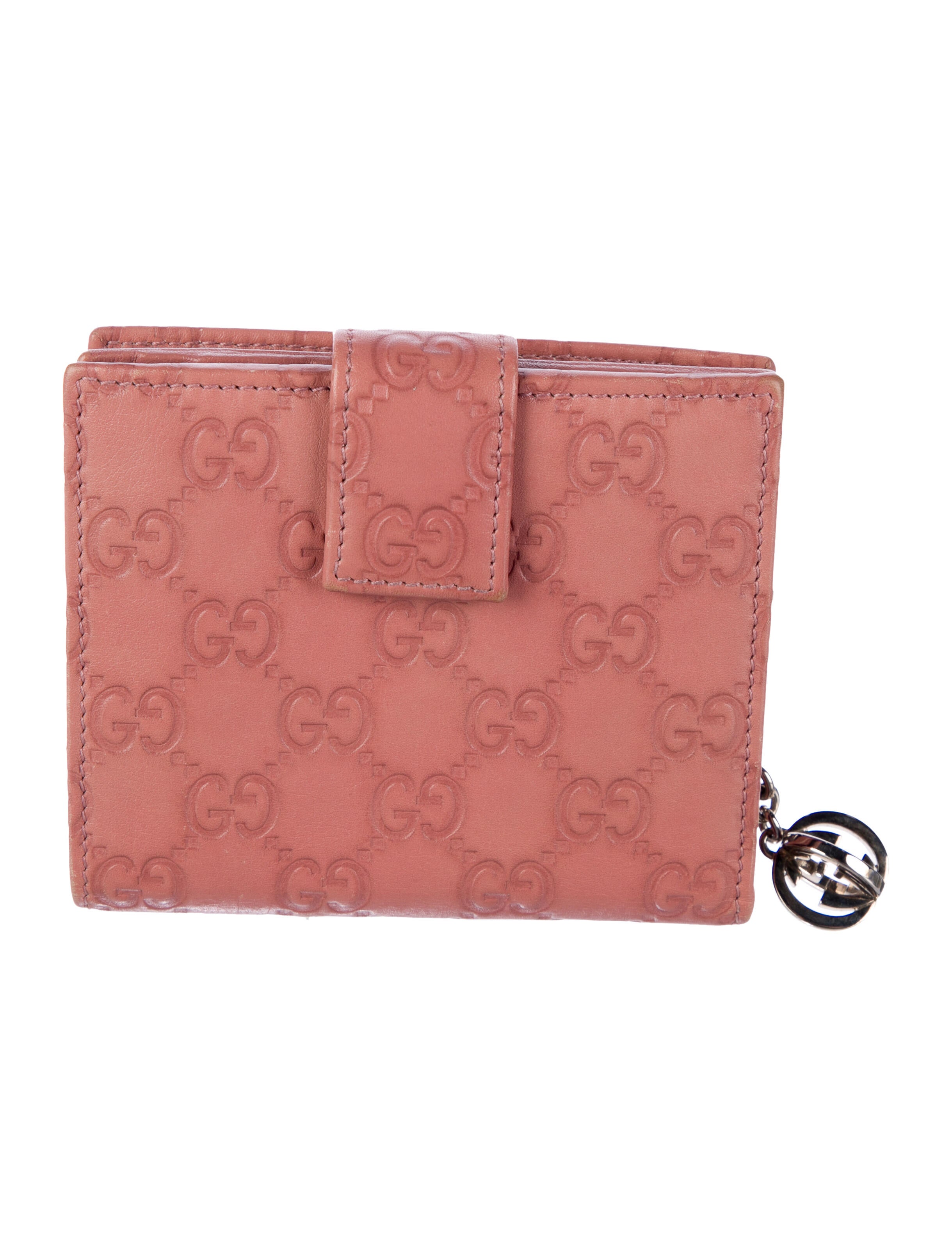 Gucci GG Signature Leather French Purse