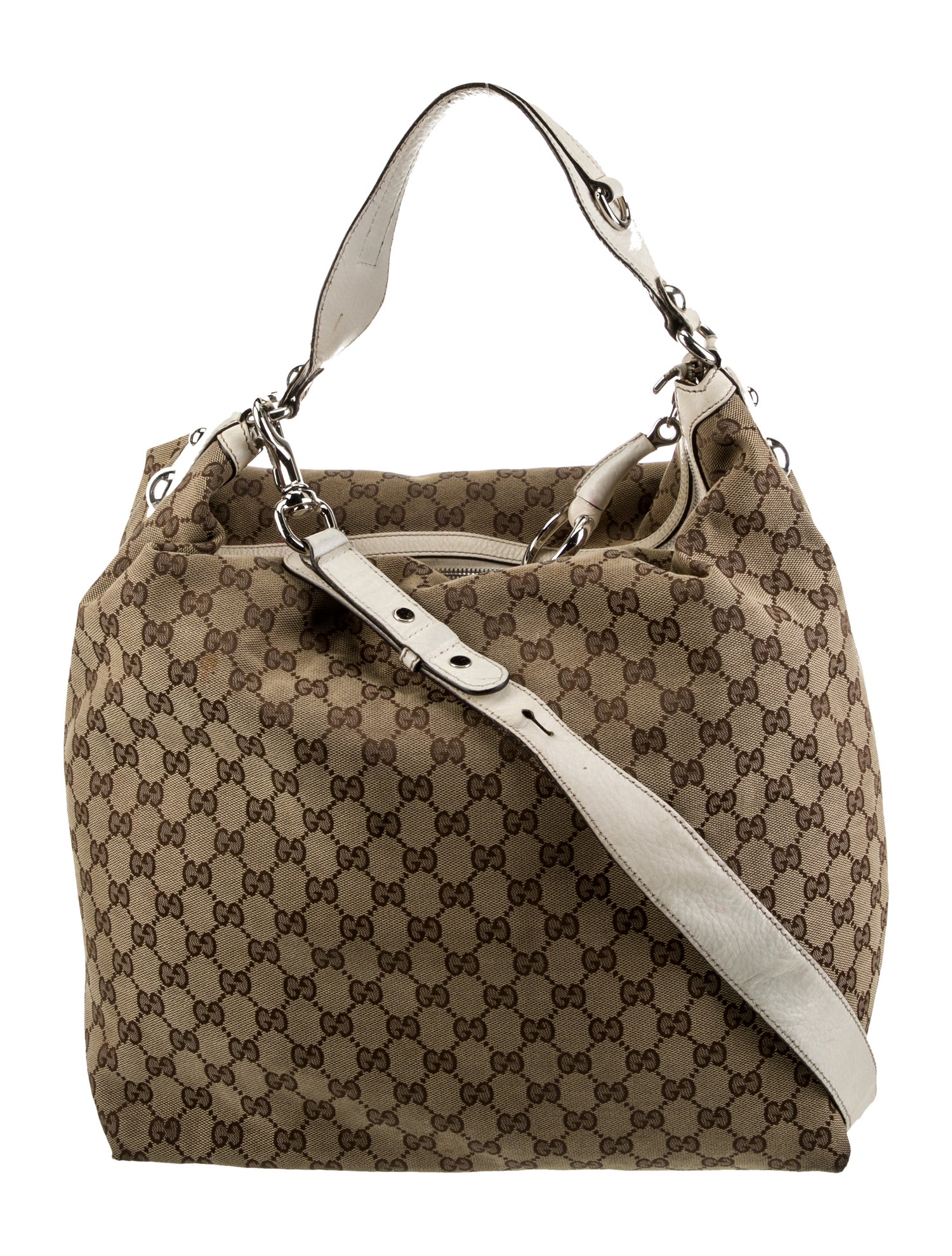 Gucci GG Canvas Icon Bit Large