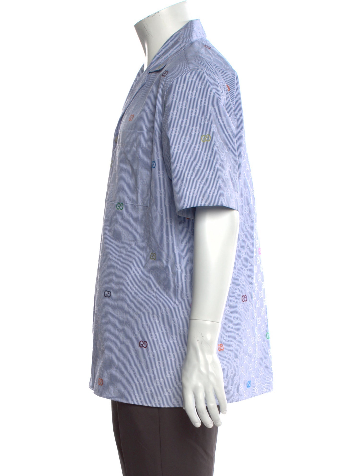 Gucci GG Logo Short Sleeve Shirt