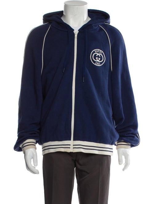 Gucci Interlocking G Logo Crew Neck Hoodie