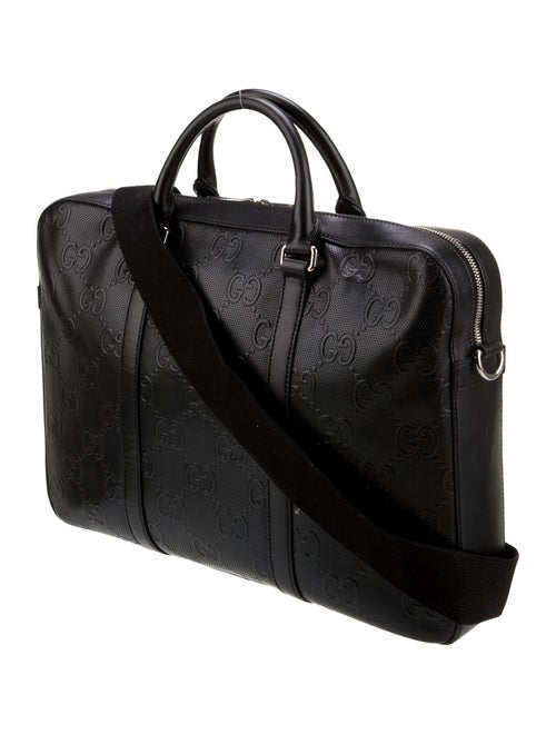 Gucci GG Embossed Briefcase