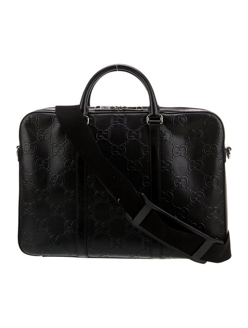 Gucci GG Embossed Briefcase