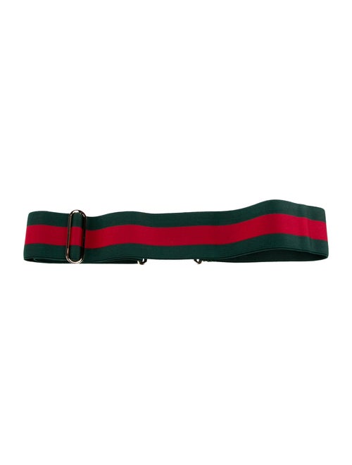 Gucci Wide Canvas Waist Belt