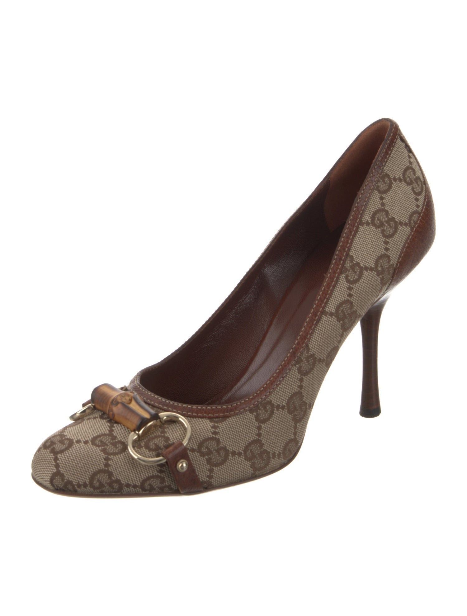 Gucci GG Canvas Canvas Pumps