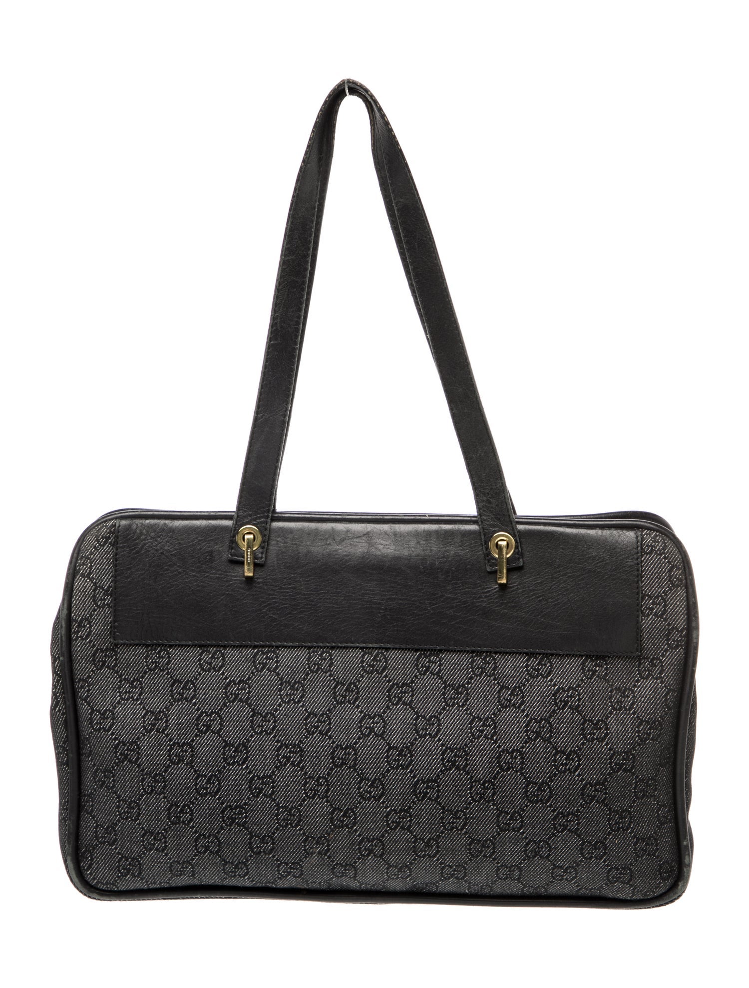 Gucci GG Denim Shoulder Bag