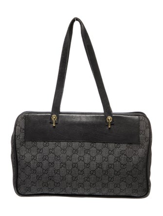 Gucci GG Denim Shoulder Bag