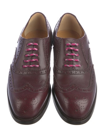 Gucci Leather Oxfords