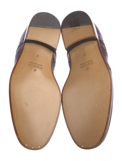 Gucci Leather Oxfords