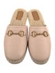 Gucci Horsebit Accent Leather Mules