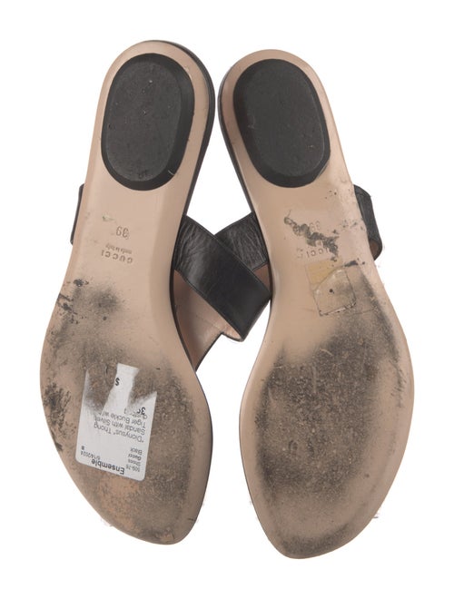 Gucci Dionysus Accent Leather Slides