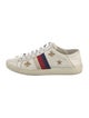 Gucci Sylvie Web Accent Leather Sneakers