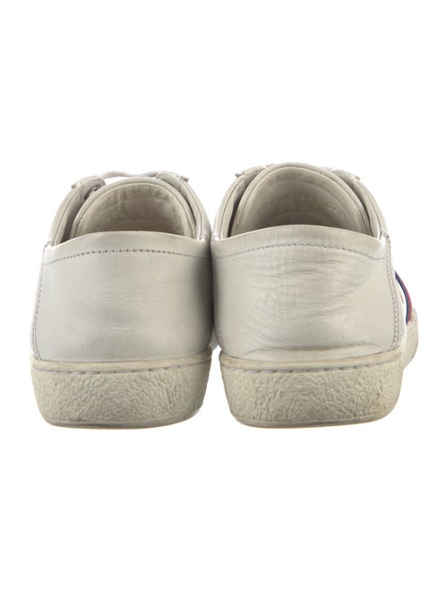 Gucci Sylvie Web Accent Leather Sneakers