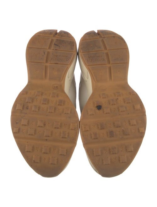 Gucci Leather Printed Chunky Sneakers