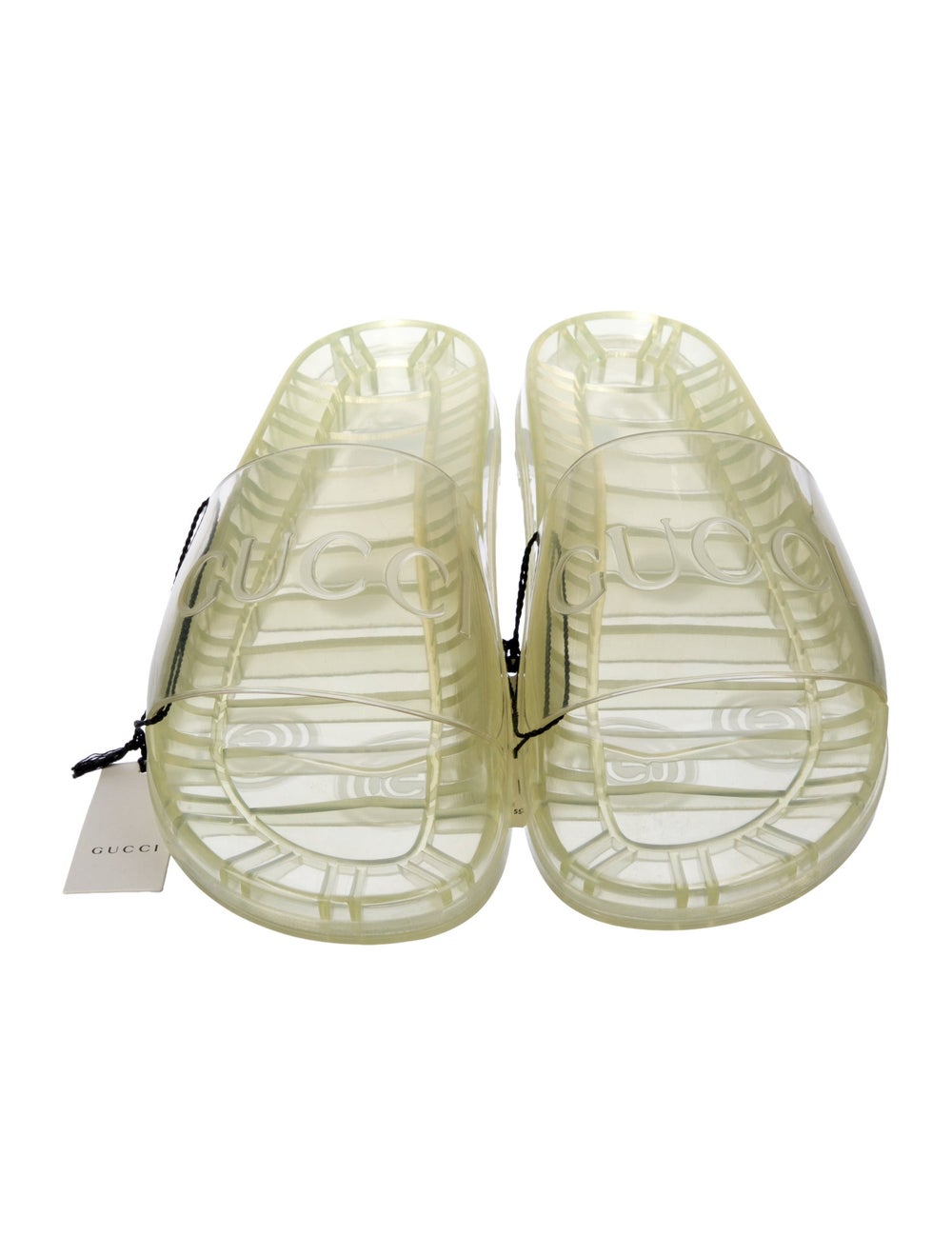 Gucci PVC Slides Clear - image 3
