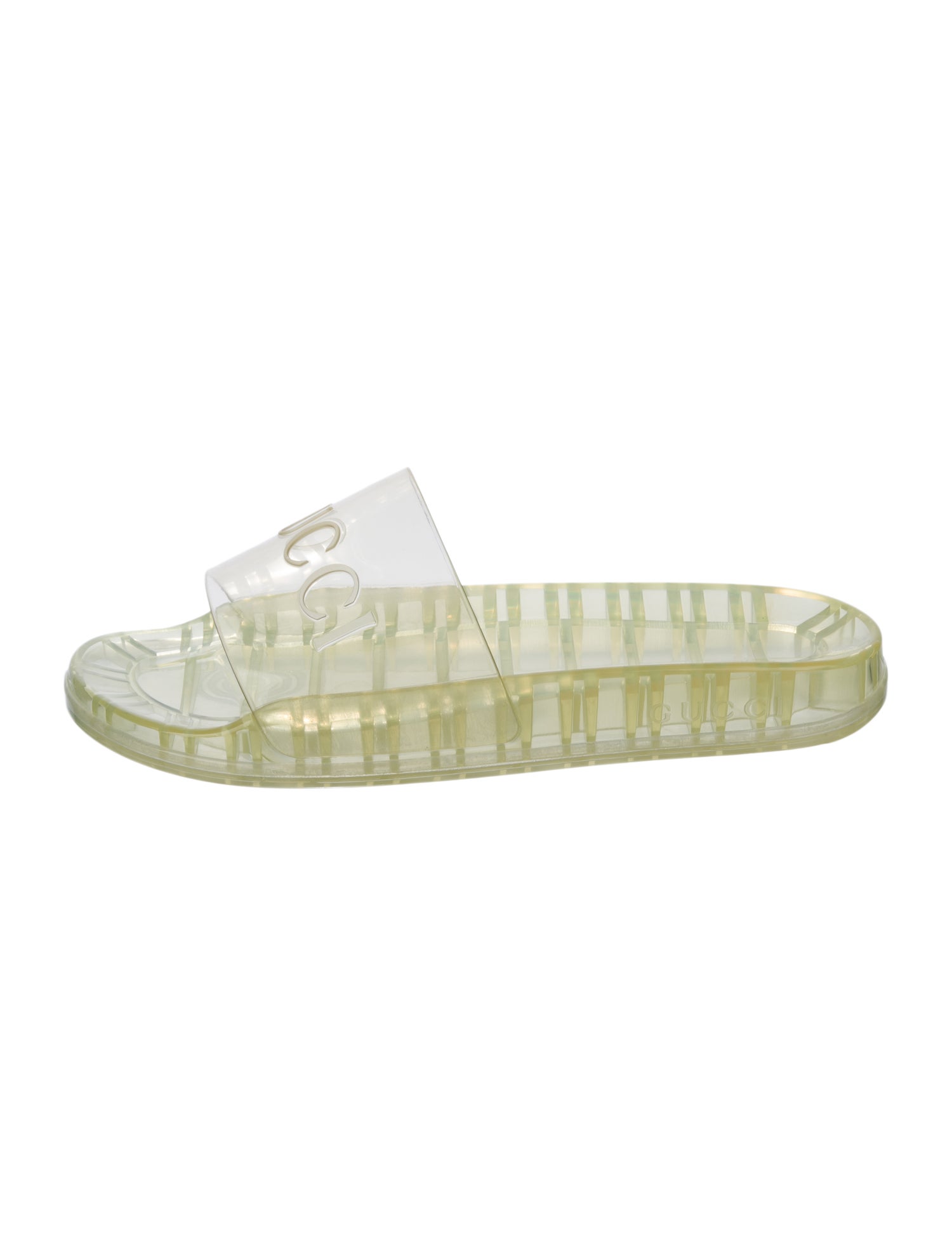 Gucci PVC Slides w/ Tags
