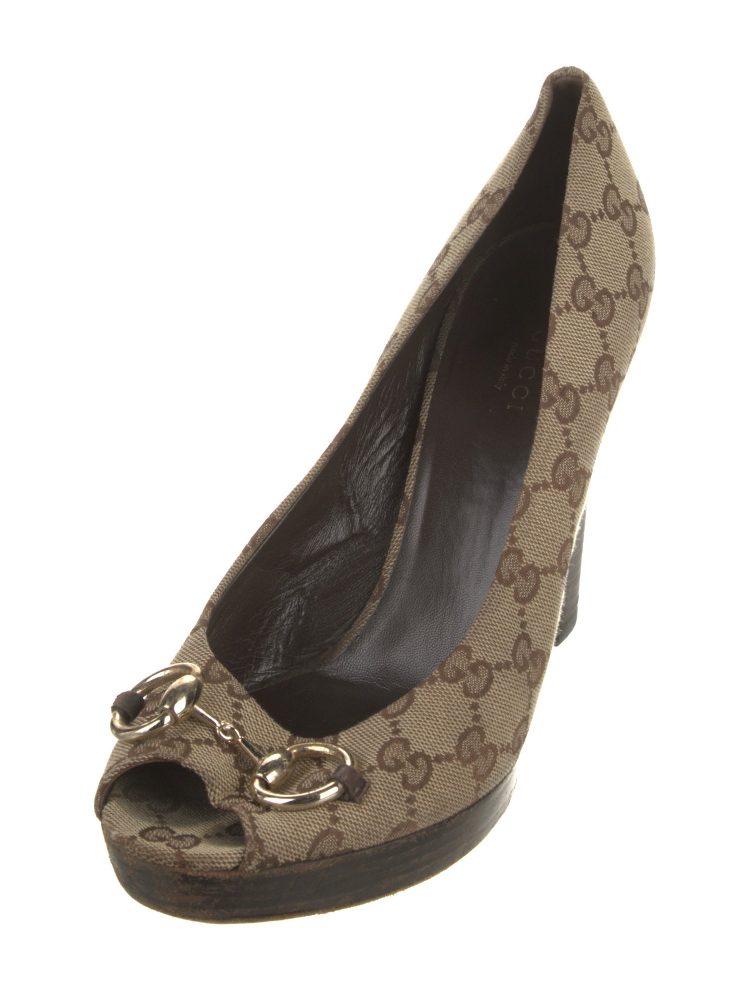 Gucci GG Canvas Canvas Pumps