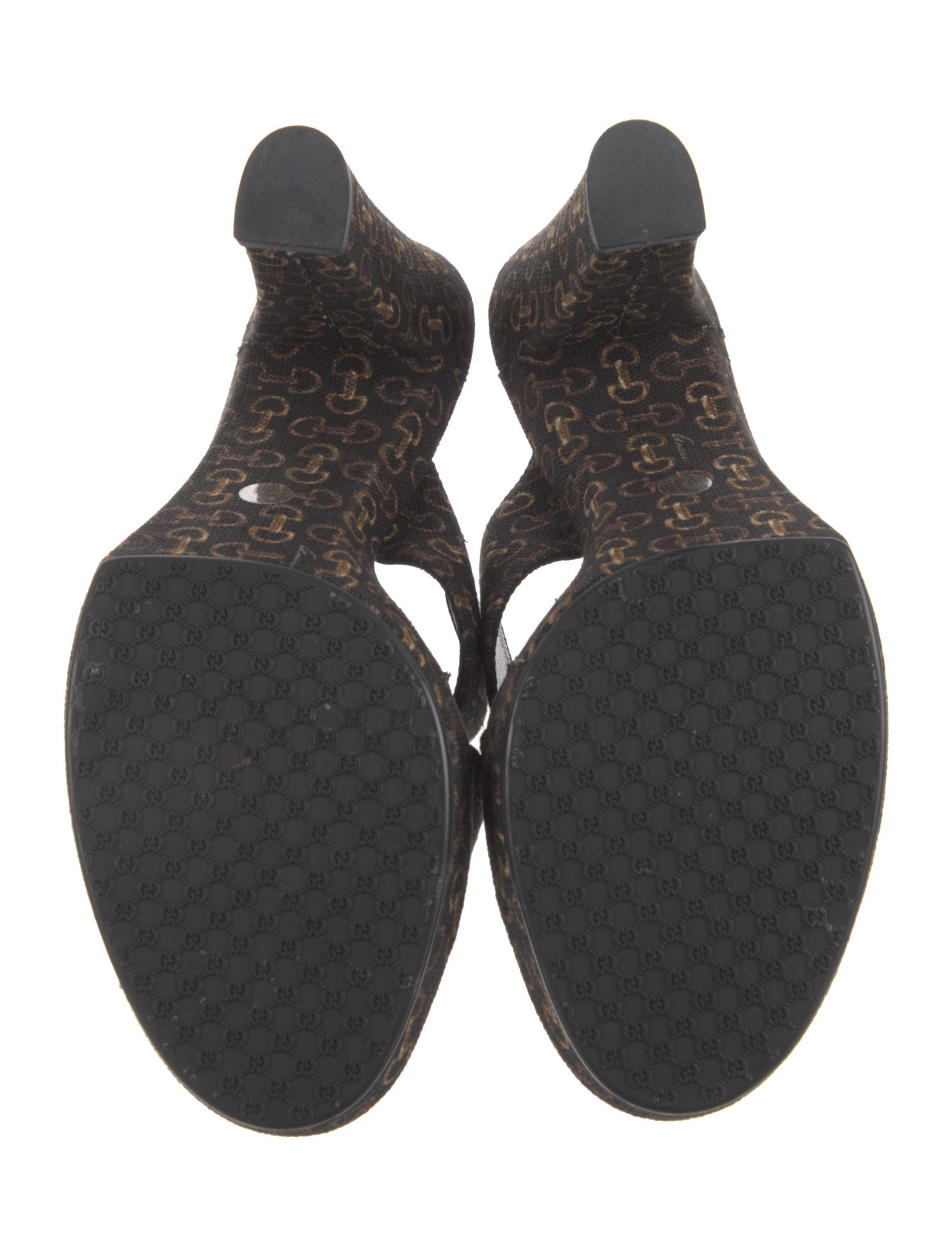 Gucci GG Canvas Canvas Slides