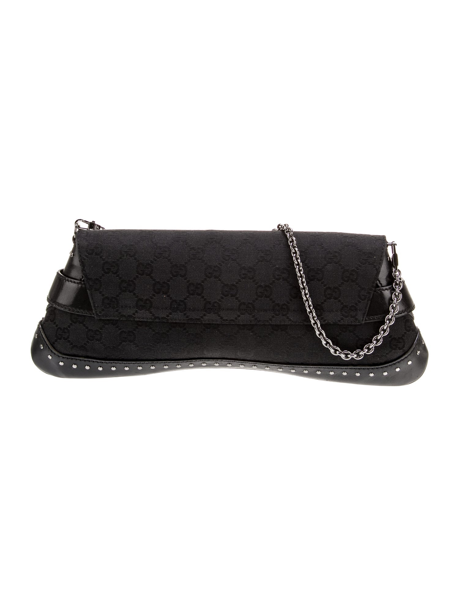 Gucci GG Canvas Horsebit Chain