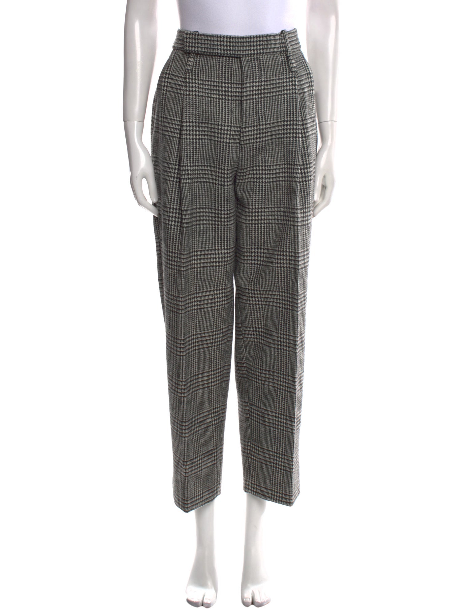 Gucci Houndstooth Straight Leg Pants