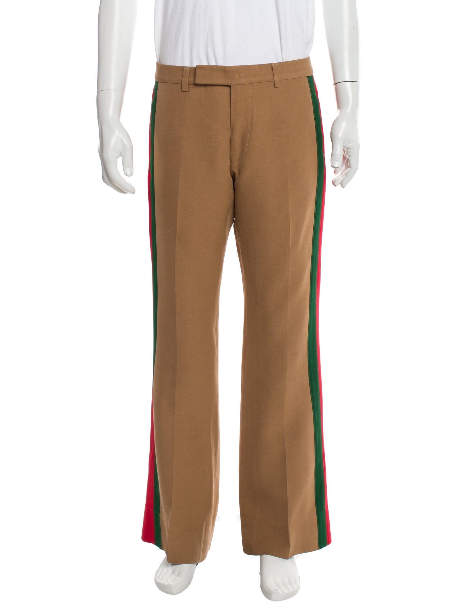 Gucci Web Accent Dress Pants