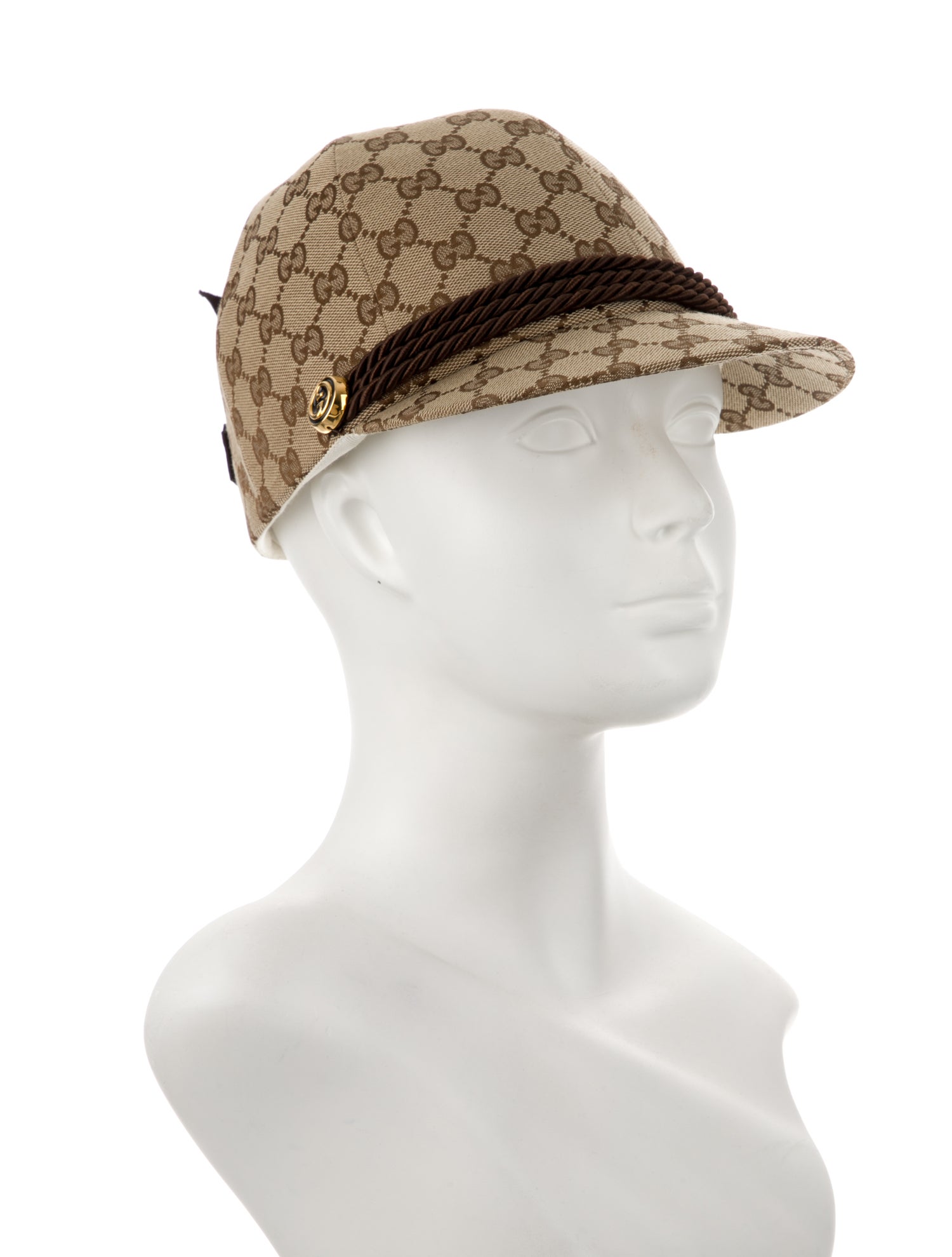 Gucci Pattern Print Riding Cap