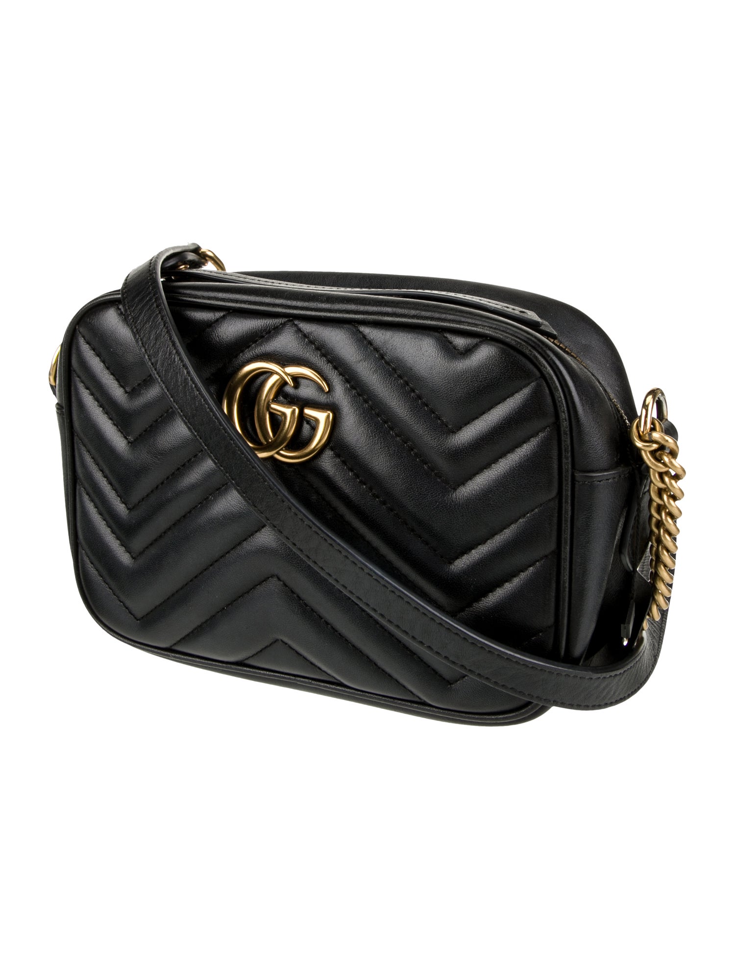 Gucci Leather Marmont Mini