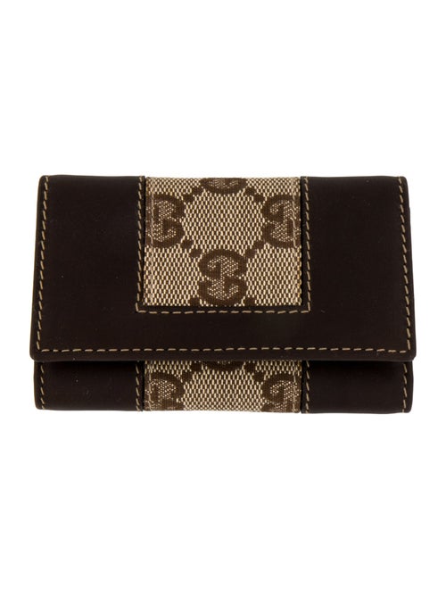 Gucci Canvas Key Case Organizer