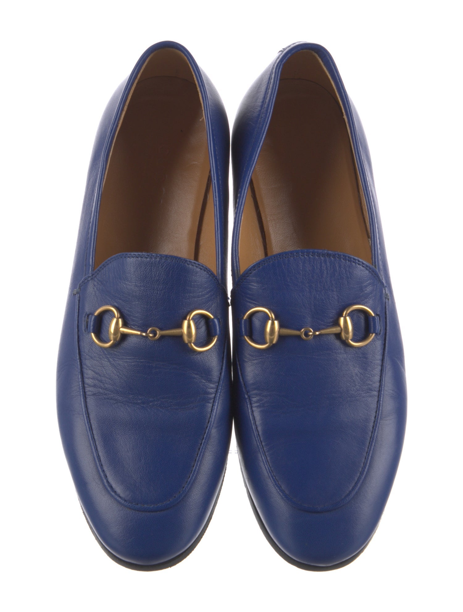 Gucci Horsebit Accent Leather Loafers