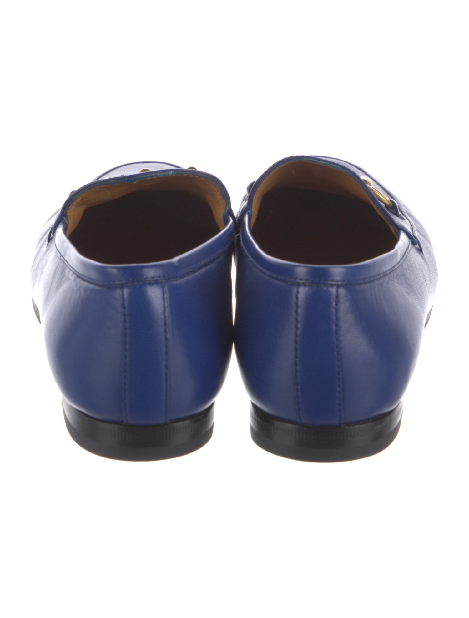 Gucci Horsebit Accent Leather Loafers